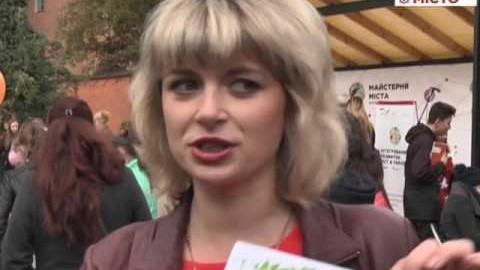 Кадр сюжету: Фестиваль про сучасне місто та його суспільство вперше показали полтавцям